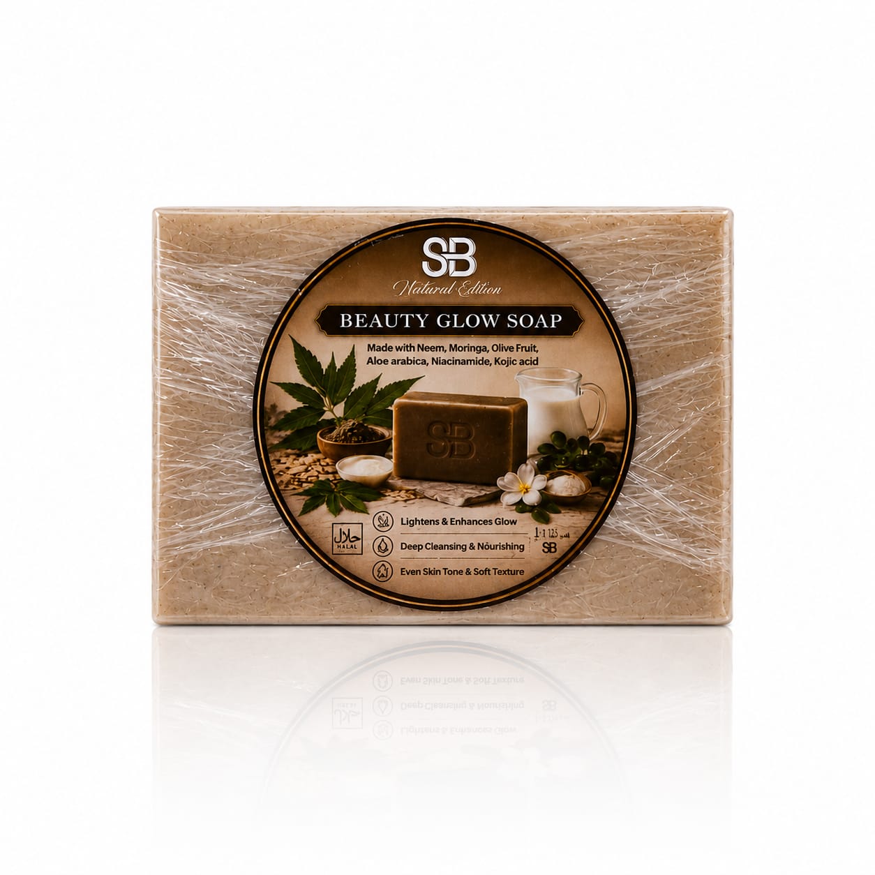 Beauty Glow Soap – Herbal Brightening & Nourishing Bar