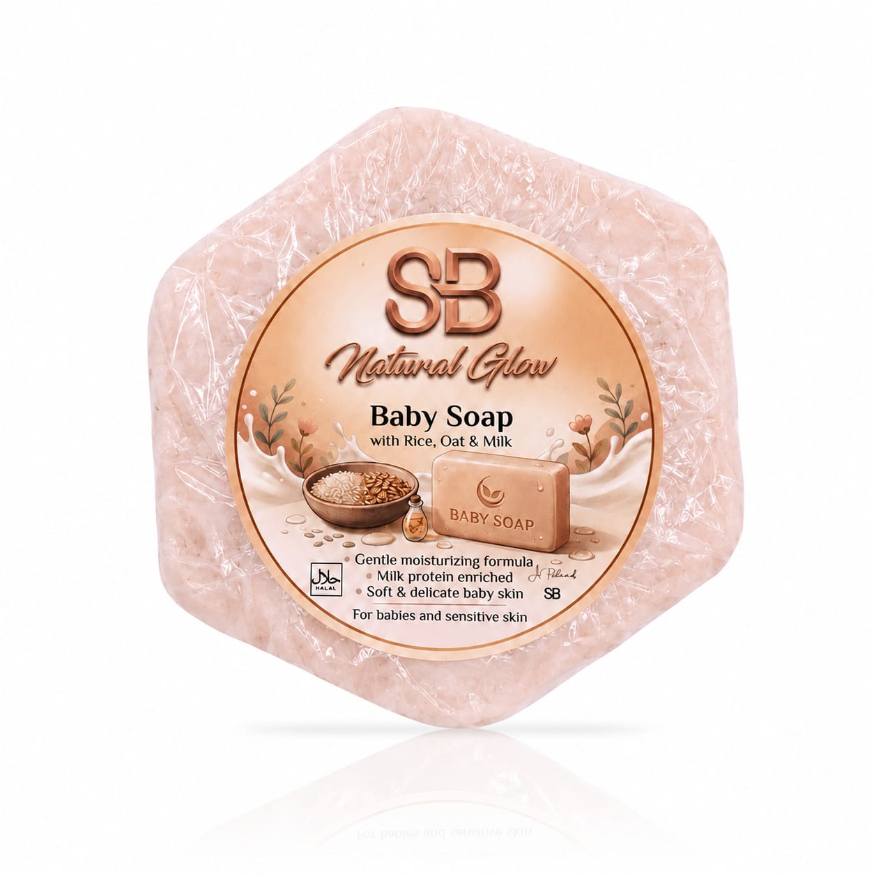 Baby Soap (Rice, Oat & Milk)